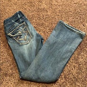 Big Star Distressed Bootcut Jeans